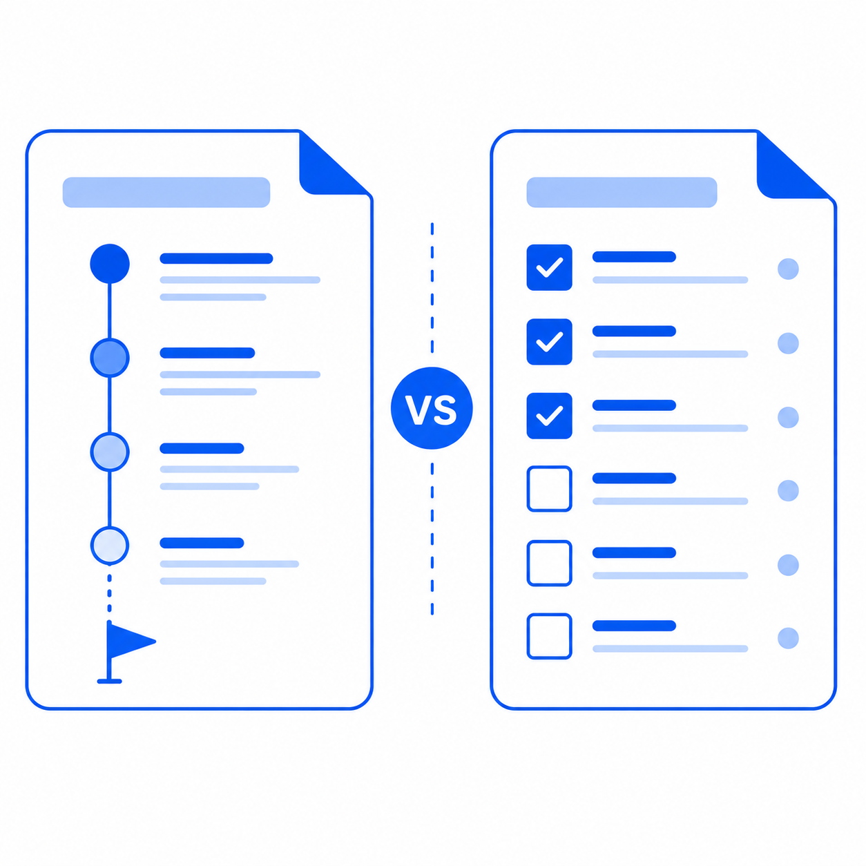 product roadmap vs project plan difference explained