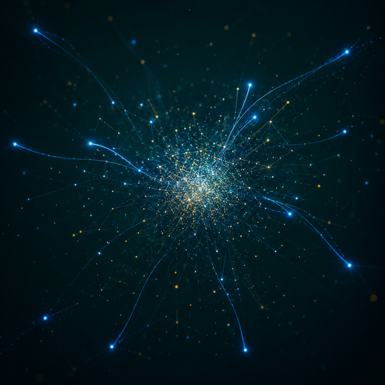 churn analysis for product managers shown as data points breaking away from the main customer cluster, each departure traced back to its own path